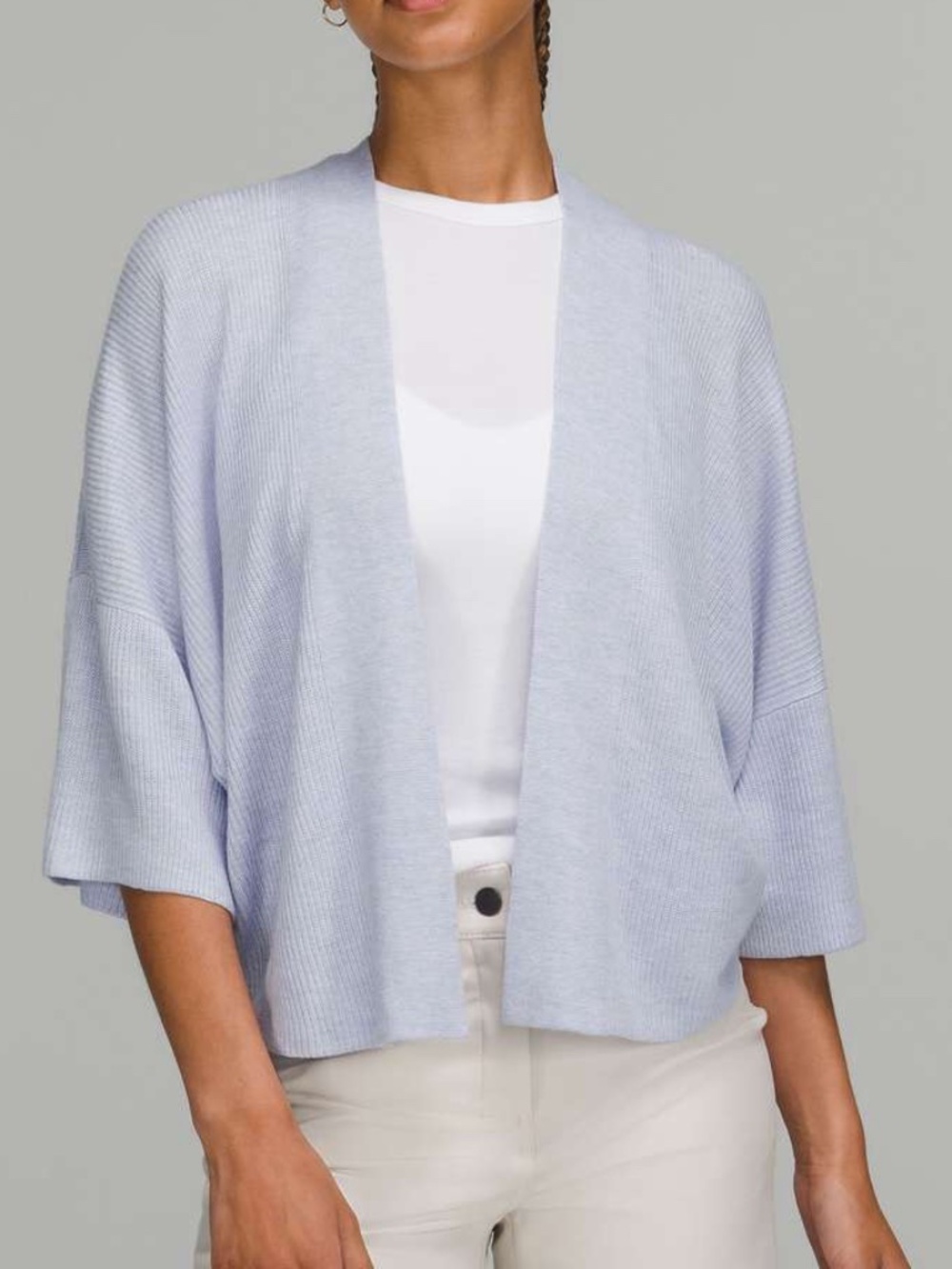 Lululemon Boxy Cashlu Knit Wrap